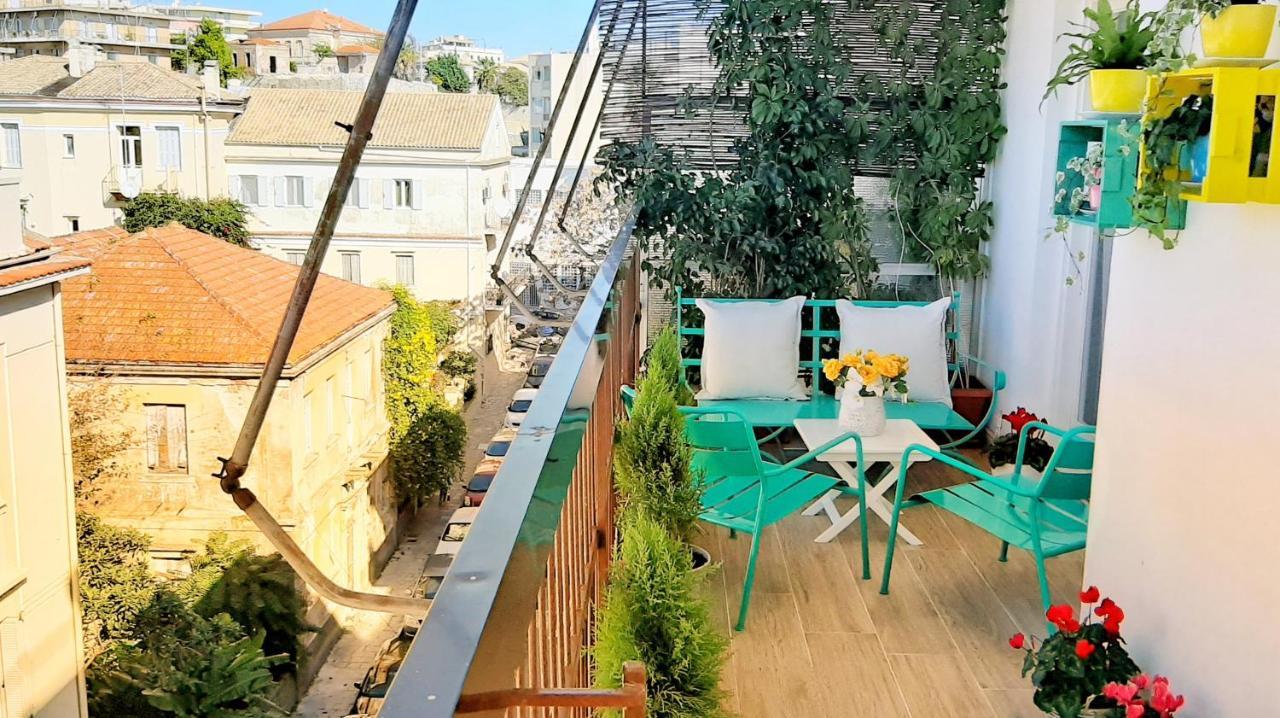 Aay- Best Corfu Town & Sea Apart 2Bedroom Renovated + Lift / Comfy&Design+Wifi Dış mekan fotoğraf