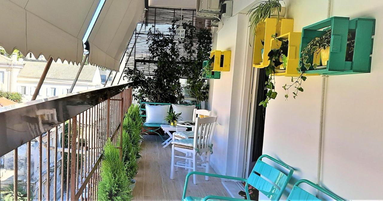 Aay- Best Corfu Town & Sea Apart 2Bedroom Renovated + Lift / Comfy&Design+Wifi Dış mekan fotoğraf